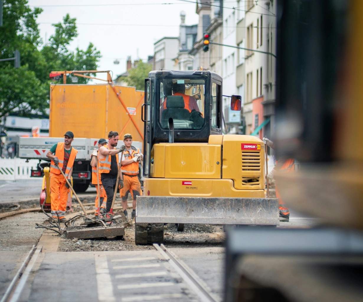 infrastructuur - aanleg van nutsleidingen voor Stad Gent